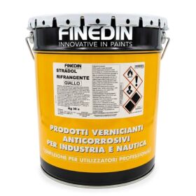 Pittura spartitraffico stradale rinfrangente