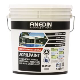 Pittura acrilica super lavabile