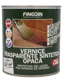 vernice trasparente sintetica opaca professionale per legno